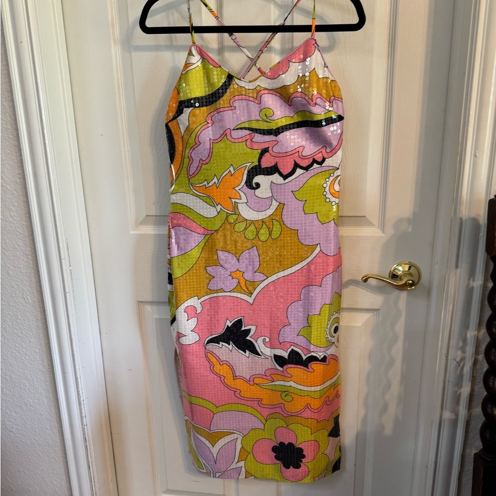 Vibrant Multicolor Slip Dress